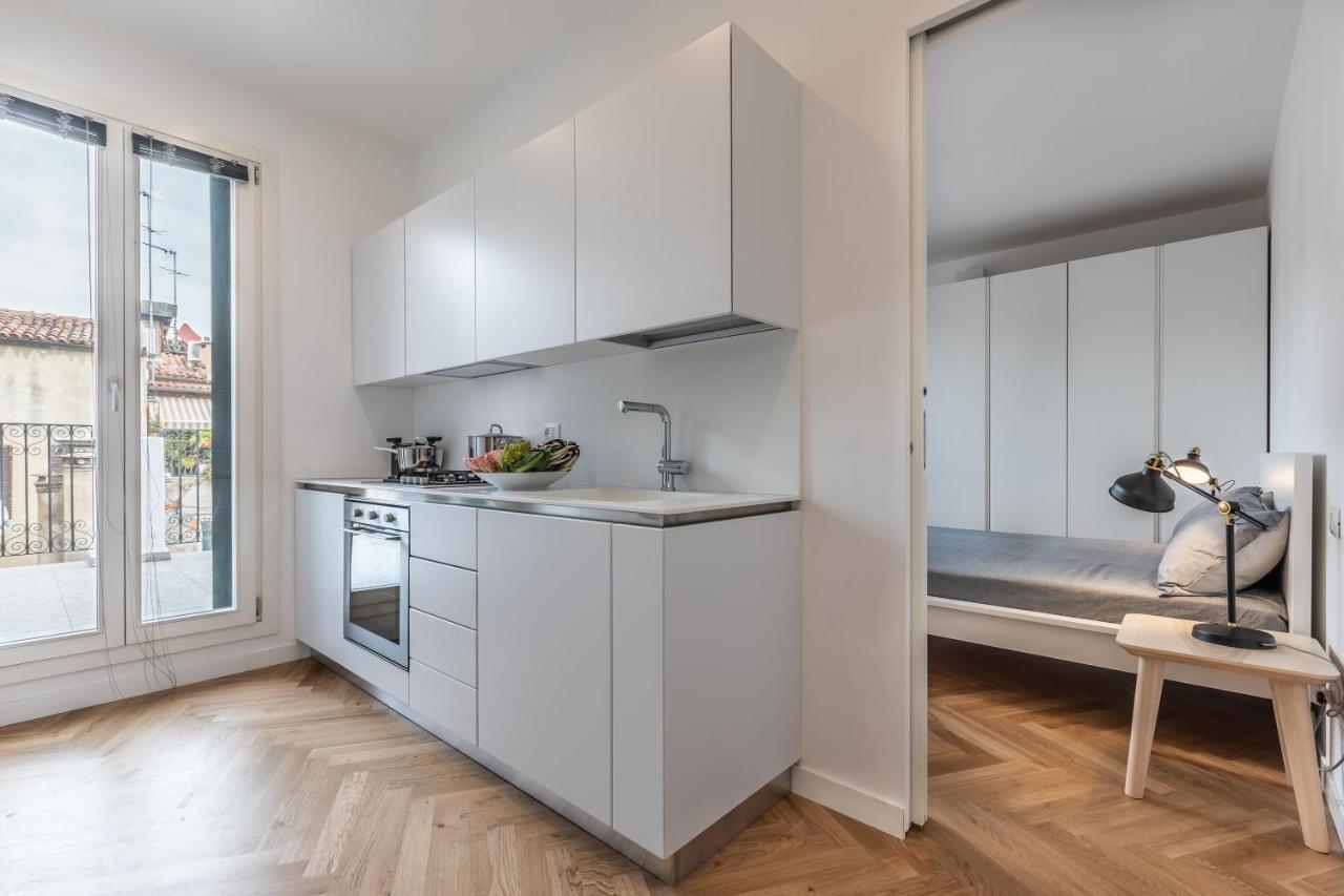 La Bricola Terrace Apartment Benátky Exteriér fotografie