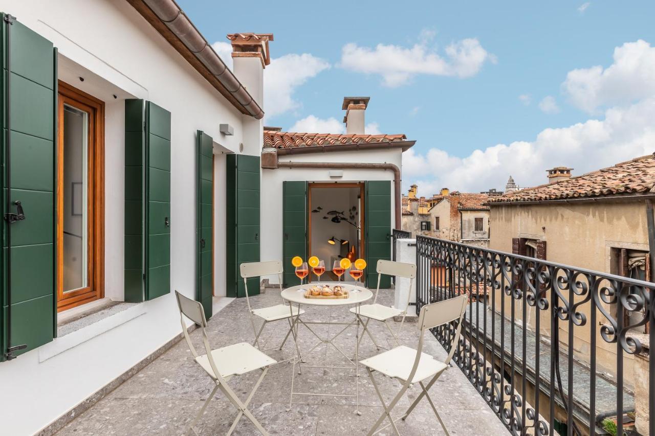 La Bricola Terrace Apartment Benátky Exteriér fotografie